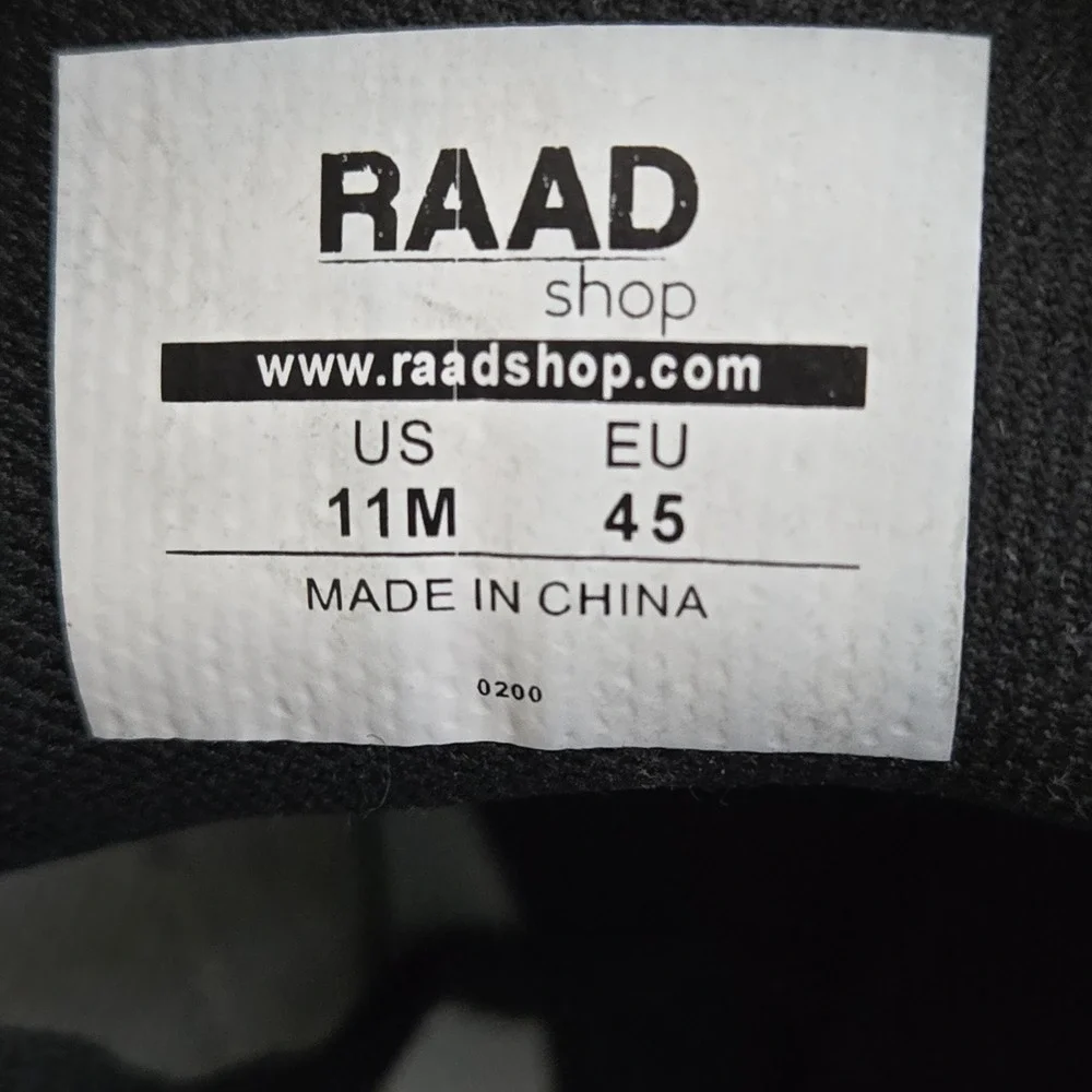 Raad‎ Men's Sneakers No Pain No Gain American Flag Shoes Sz 11 Holiday Festival